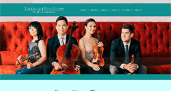 Desktop Screenshot of chambermusicwilliamsburg.org